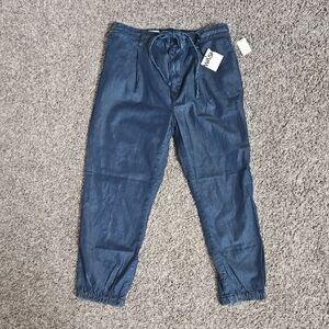 GAP Indigo Denim Drawstring Joggers